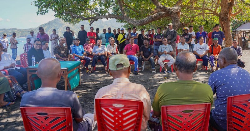 Nelayan di Ende Nyatakan Sikap Memenangkan Ansy - Jane di Pilgub NTT 2024