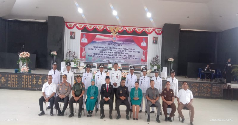 Lantik 83 Kepala Desa, Bupati Minta Segera Lakukan Rekonsiliasi